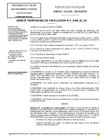 A_0106_02_24 – Reglementation circulation et stationnement pour travaux urgents et interventions courantes d exploitation sur reseau d’assainissement sur Issou – VEOLIA, annee 2024