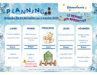 Planning Vacances Noël 2024 Issou élémentaires-2