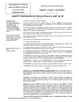 A_0207_06_25 – Interdiction circulation et stationnement véhicules à moteur à cpter du n°1 et jusqu’au n°26bis de la rue du Carrefour le 26 07 2025-sig