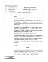 Arrêté démarchage à domicile
