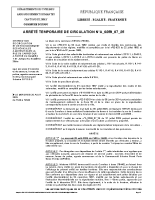 A_0259_07_25 – Interdiction circulation et stationnement véhicules à moteur à cpter du n°1 et jusqu’au n°26bis de la rue du Carrefour le 20 08 2025-sig