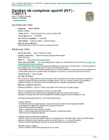 Annonce emploi – Gardien de complexe sportif