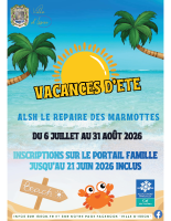 Vacances d’été 2026
